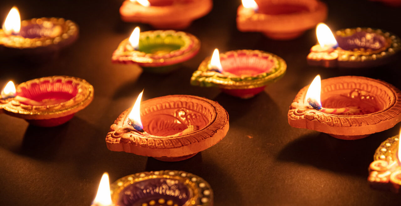Diyas for Diwali in India
