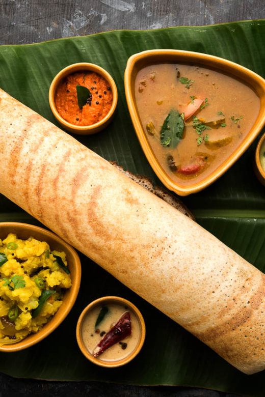 Indian food, dosa