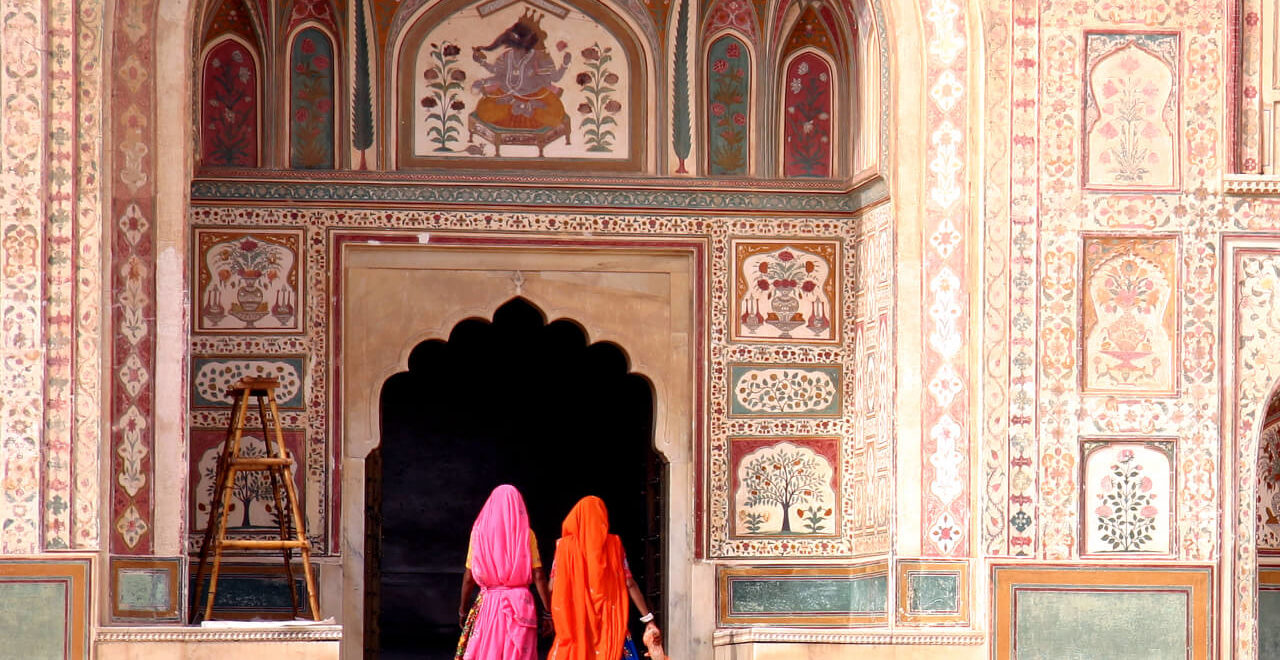 women in Jaipur, India