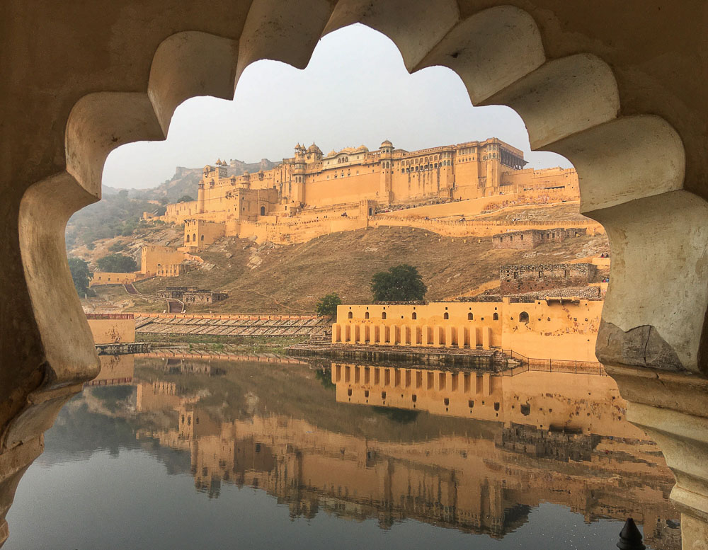 Amber Fort in Jaipur, Rajasthan, India