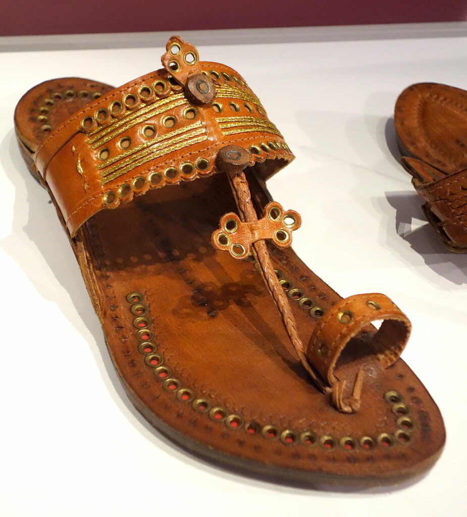 Kohlapuri chappals from India